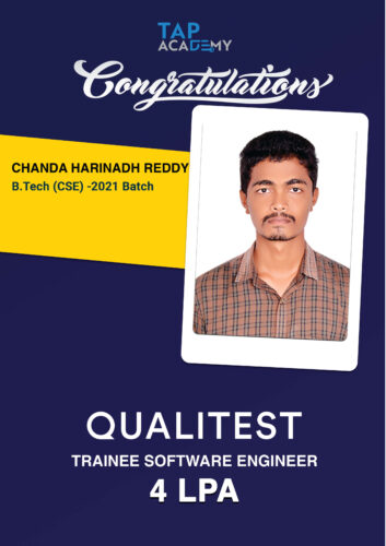 Tap academy Chanda Harinadh Reddy