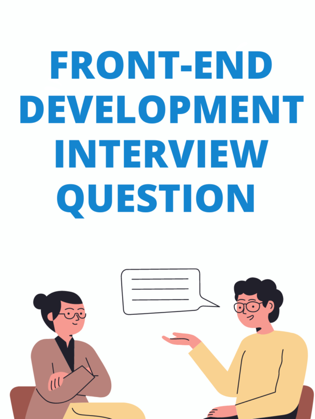 Front-End Developer Interview Questions